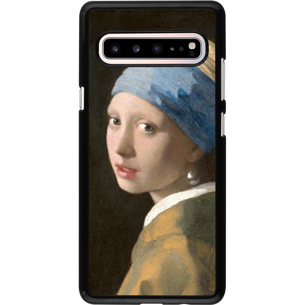 Samsung Galaxy S10 5G Case Hülle - Kunstbild - Das Mädchen mit dem Perlenohrring - Jan Vermeer