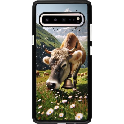 Samsung Galaxy S10 5G Case Hülle - Kuh Berg Wallis