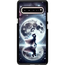Samsung Galaxy S10 5G Case Hülle - Valentin 2024 Liebe unter dem Mond