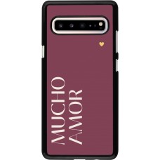 Samsung Galaxy S10 5G Case Hülle - Valentine 2024 mucho amor rosado