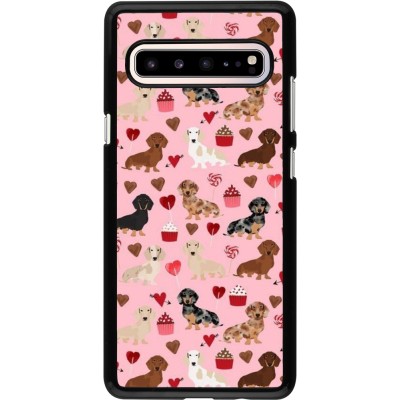 Samsung Galaxy S10 5G Case Hülle - Valentine 2024 puppy love