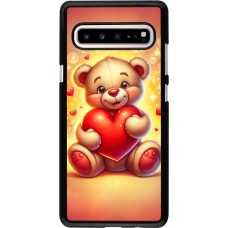 Samsung Galaxy S10 5G Case Hülle - Valentin 2024 Teddy Liebe