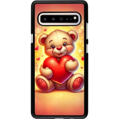 Samsung Galaxy S10 5G Case Hülle - Valentin 2024 Teddy Liebe