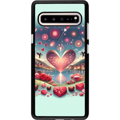 Samsung Galaxy S10 5G Case Hülle - Valentin 2025 Schick