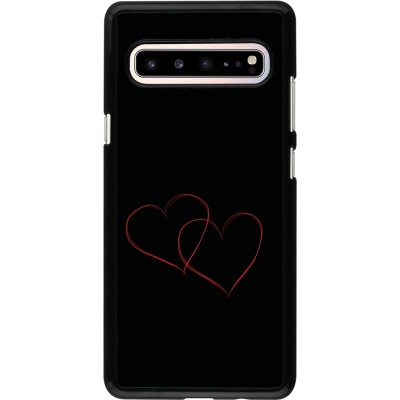 Samsung Galaxy S10 5G Case Hülle - Valentine 2023 attached heart