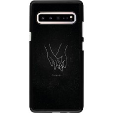Samsung Galaxy S10 5G Case Hülle - Valentine 2023 hands forever