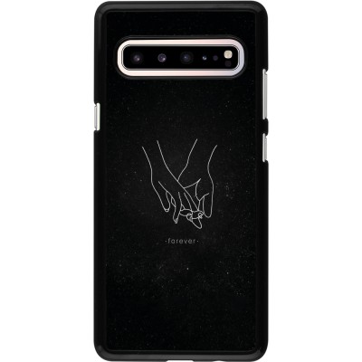 Samsung Galaxy S10 5G Case Hülle - Valentine 2023 hands forever