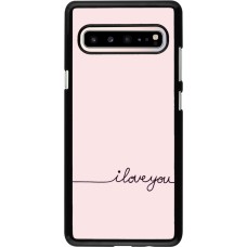 Samsung Galaxy S10 5G Case Hülle - Valentine 2023 i love you writing
