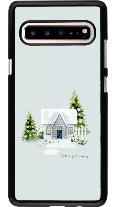 Samsung Galaxy S10 5G Case Hülle - Winter 25 Cosy House