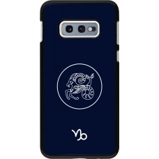 Samsung Galaxy S10e Case Hülle - Astrologie Steinbock