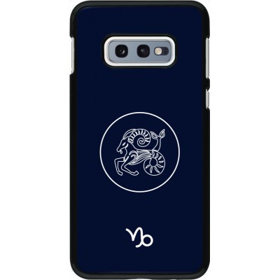 Samsung Galaxy S10e Case Hülle - Astrologie Steinbock