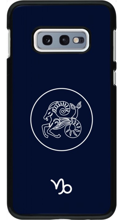Samsung Galaxy S10e Case Hülle - Astrologie Steinbock