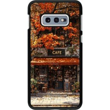 Samsung Galaxy S10e Case Hülle - Autumn 25 Coffee shop