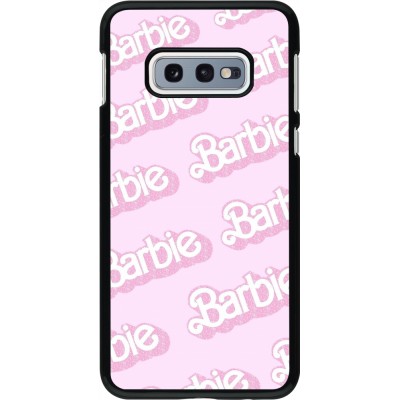Samsung Galaxy S10e Case Hülle - Barbie light pink pattern