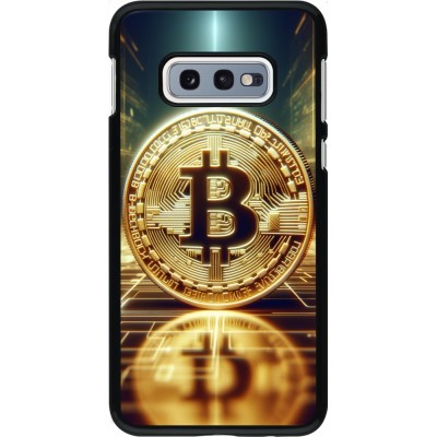 Samsung Galaxy S10e Case Hülle - Bitcoin Stehen