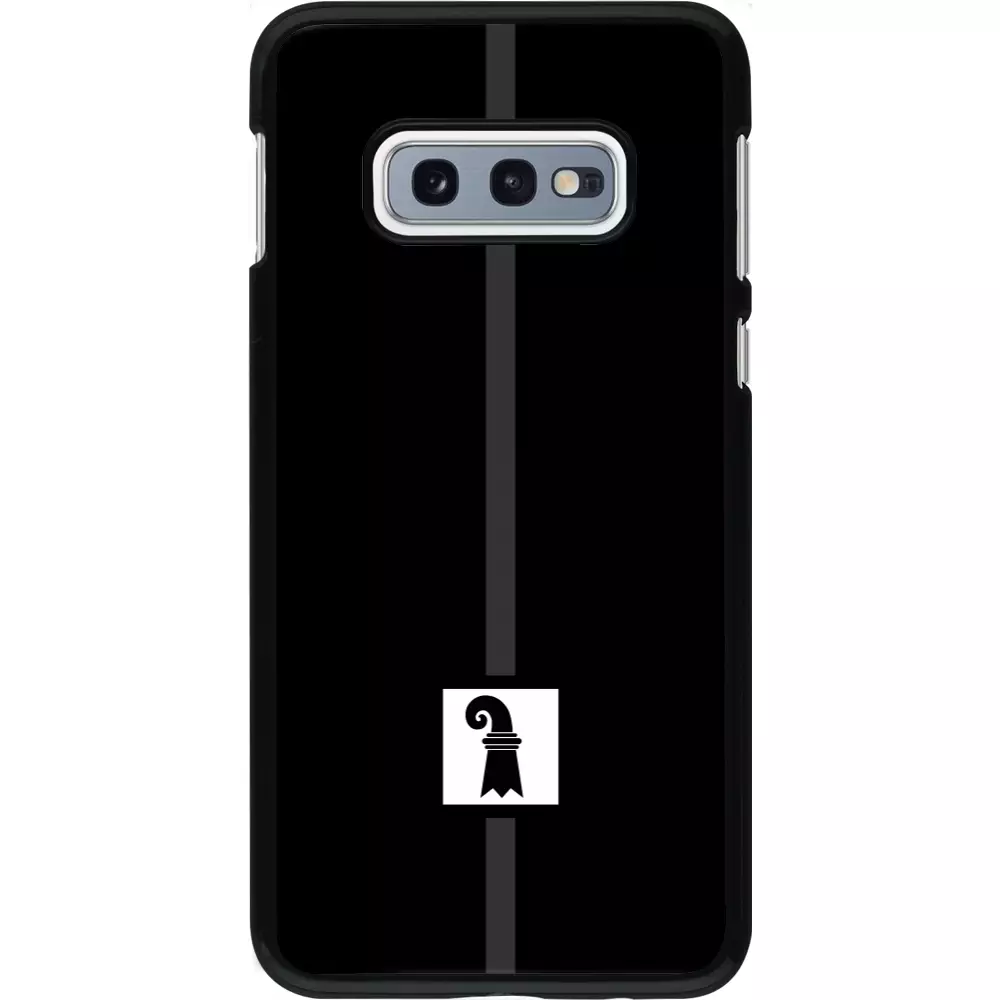 Samsung Galaxy S10e Case Hülle - Kanton BS schwarz