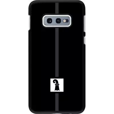 Samsung Galaxy S10e Case Hülle - Kanton BS schwarz