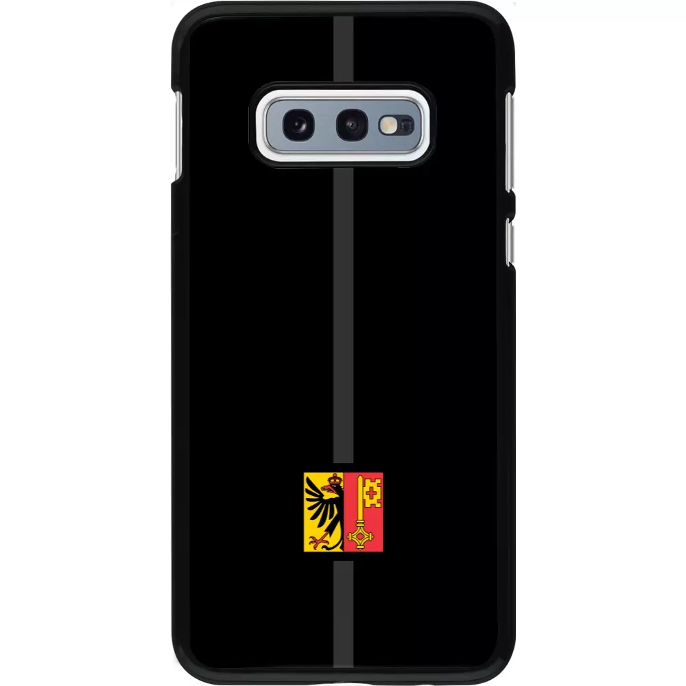 Samsung Galaxy S10e Case Hülle - Kanton GE schwarz