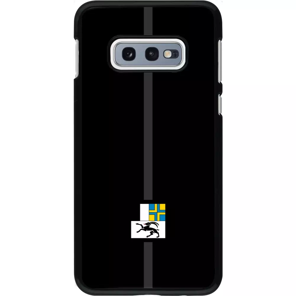 Samsung Galaxy S10e Case Hülle - Kanton GR schwarz