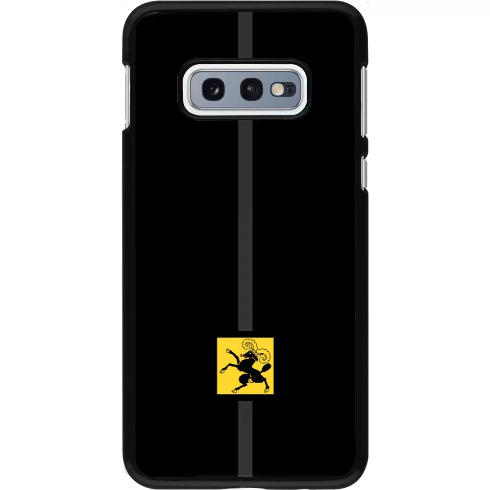 Samsung Galaxy S10e Case Hülle - Kanton SH schwarz