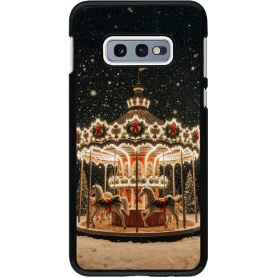 Samsung Galaxy S10e Case Hülle - Christmas 25 Carousel