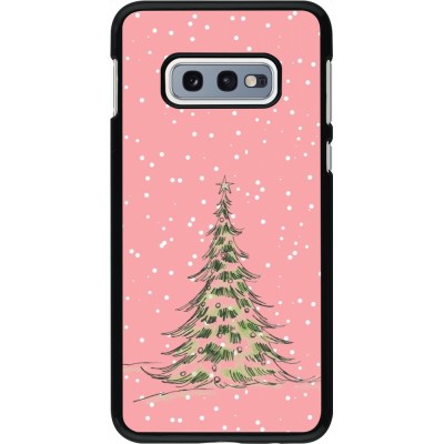 Samsung Galaxy S10e Case Hülle - Christmas 25 Pink Tree