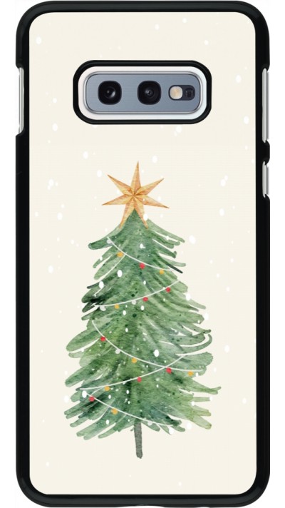 Samsung Galaxy S10e Case Hülle - Christmas 25 Sketch Tree