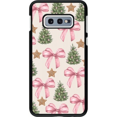Samsung Galaxy S10e Case Hülle - Christmas 25 Vintage Ribbons