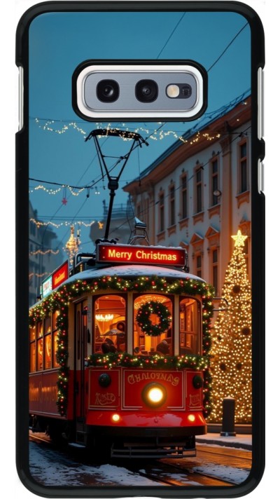 Samsung Galaxy S10e Case Hülle - Christmas 25 Xmas Train
