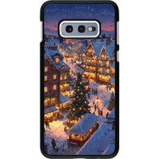 Samsung Galaxy S10e Case Hülle - Christmas 25 Xmas Village