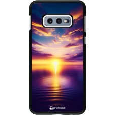 Samsung Galaxy S10e Case Hülle - Sonnenuntergang gelb violett