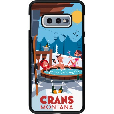 Samsung Galaxy S10e Case Hülle - Crans-Montana Mountain Jacuzzi