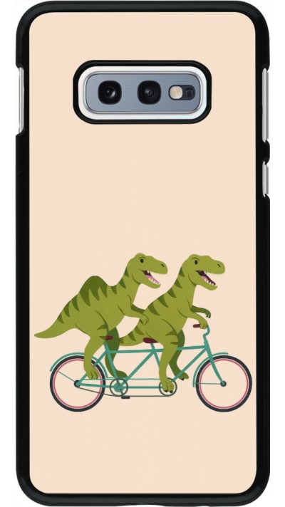 Samsung Galaxy S10e Case Hülle - Dinosaurs on bikes 2026