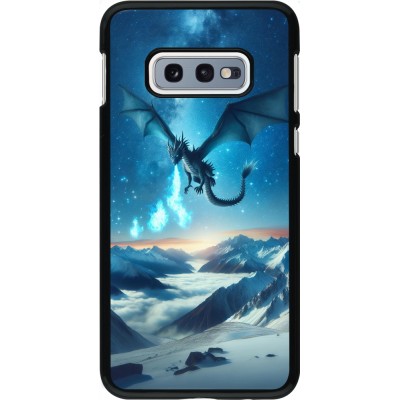 Samsung Galaxy S10e Case Hülle - Drache nächtliche Berg