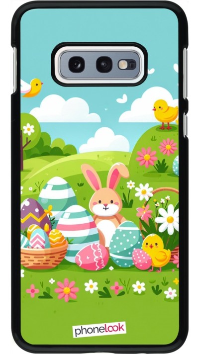 Samsung Galaxy S10e Case Hülle - Ostern 2025 Gruen