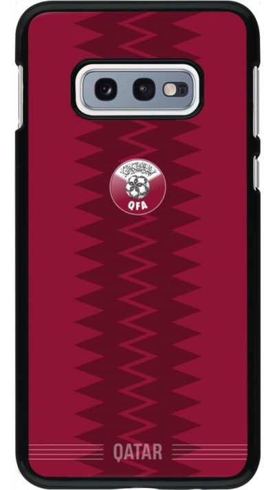Samsung Galaxy S10e Case Hülle - Qatar 2026 personalisierbares Fussballtrikot