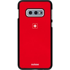 Samsung Galaxy S10e Case Hülle - Schweiz 2026 personalisierbares Fussballtrikot