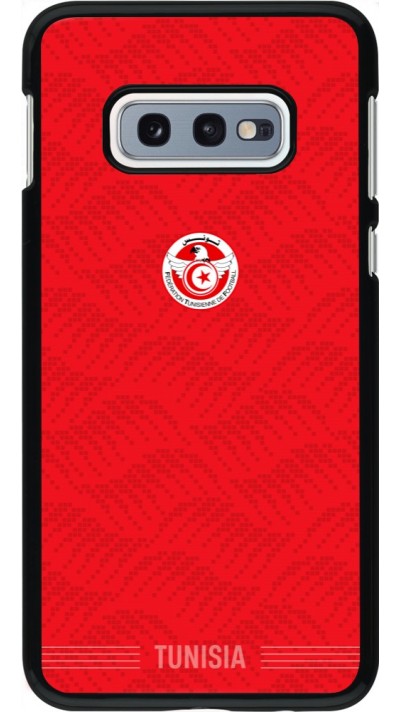 Samsung Galaxy S10e Case Hülle - Tunesien 2026 personalisierbares Fussballtrikot