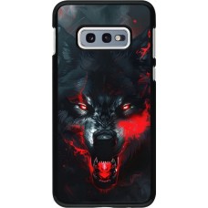 Samsung Galaxy S10e Case Hülle - Halloween 2024 mad werewolf