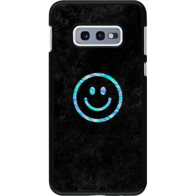 Samsung Galaxy S10e Case Hülle - Happy smiley irisirt