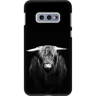 Samsung Galaxy S10e Case Hülle - Highland calf black