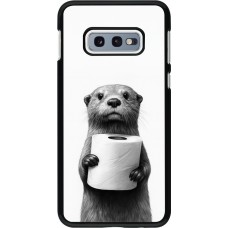 Samsung Galaxy S10e Case Hülle - Otter Toilettenpapier