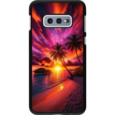 Samsung Galaxy S10e Case Hülle - Malediven Abenddämmerung Glückseligkeit