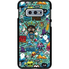 Samsung Galaxy S10e Case Hülle - Mixed Cartoons Turquoise