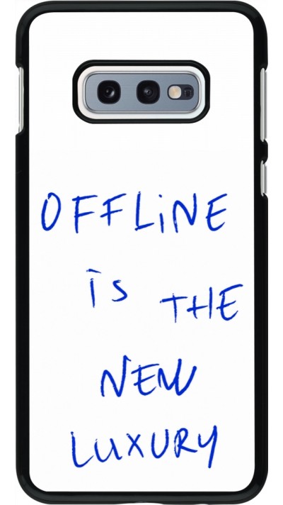 Samsung Galaxy S10e Case Hülle - Offline is the new luxury