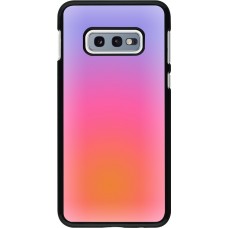 Samsung Galaxy S10e Case Hülle - Orange Pink Blue Gradient