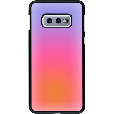 Samsung Galaxy S10e Case Hülle - Orange Pink Blue Gradient