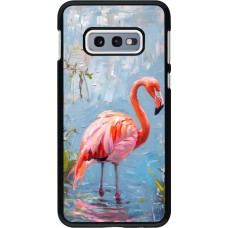 Samsung Galaxy S10e Case Hülle - Paint Flamingo
