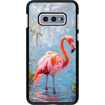 Samsung Galaxy S10e Case Hülle - Paint Flamingo