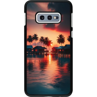 Samsung Galaxy S10e Case Hülle - Paradies Malediven